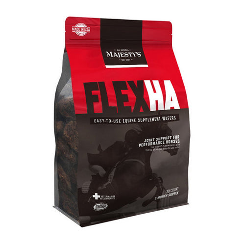 Majesty S Flex Ha Wafers Joint Supplement For Performance Horses 30 Count by Majestys Supply