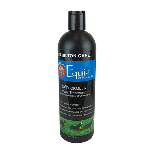 Equi-Block DT Topical Pain Reliever for Horses 16 Oz by Hamilton Supply