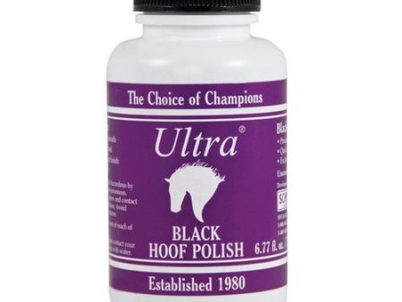 Ultra Hoof Polish Black 6.77 Oz by Ultra Cheap