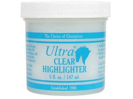 Ultra Face Highlighter for Horses - Clear, 5 fl oz 5 Oz by Ultra Fashion