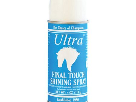 Ultra Final Touch Shining Spray for Horses 4 Oz by Ultra Online