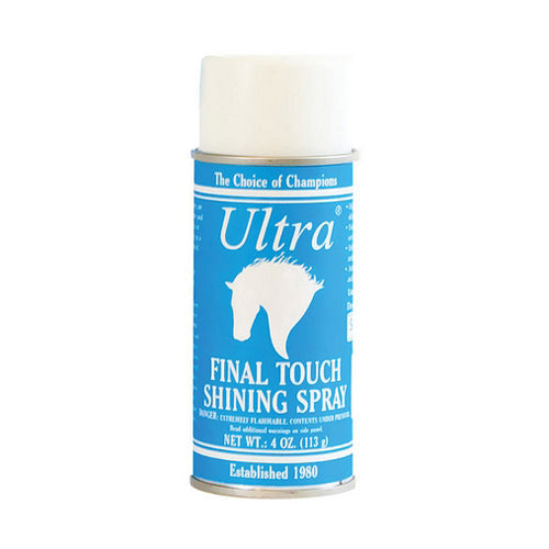 Ultra Final Touch Shining Spray for Horses 4 Oz by Ultra Online