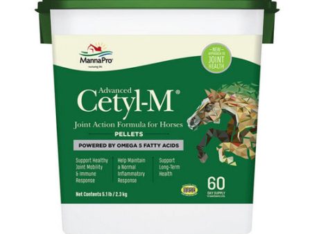 Advanced Cetyl-M Joint Action Formula For Horses Pellets 5.1 Lbs by Cetyl-M Fashion