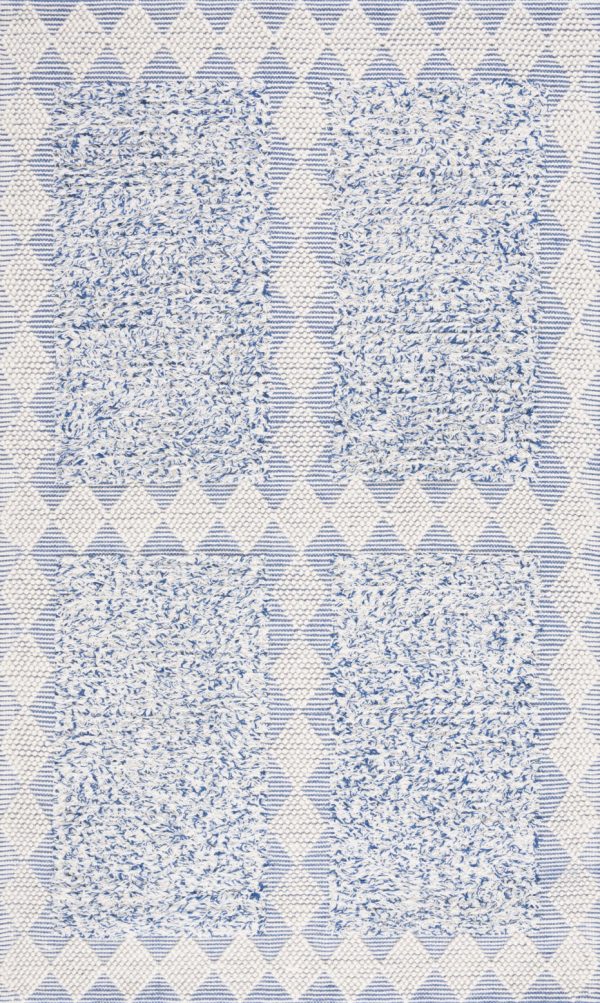 Safavieh Natura NAT722M Blue   Ivory Area Rug Online Hot Sale