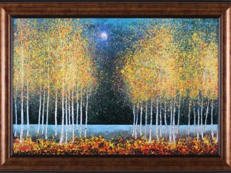 Art Effects Blue Moon Wall Art by Melissa Graves-Brown Discount