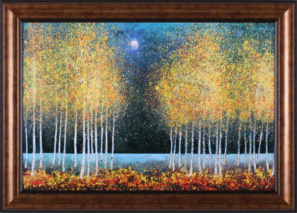 Art Effects Blue Moon Wall Art by Melissa Graves-Brown Discount