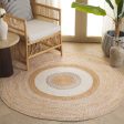 Safavieh Natural Fiber NFB525A   Ivory Area Rug For Cheap