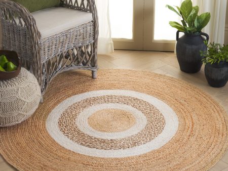 Safavieh Natural Fiber NFB528A   Ivory Area Rug Hot on Sale