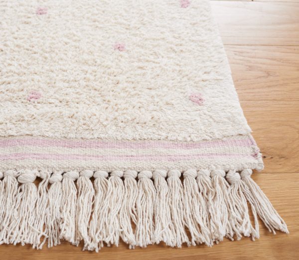 Safavieh Easy Care ECR212U Ivory   Pink Area Rug on Sale