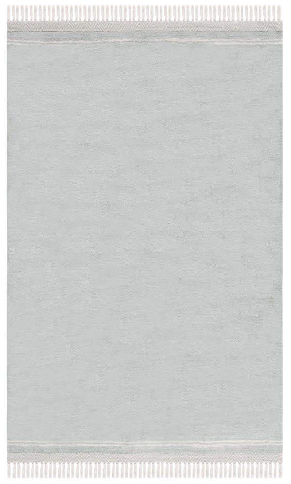 Safavieh Easy Care ECR211J Light Blue   Ivory Machine Washable Area Rug Online now