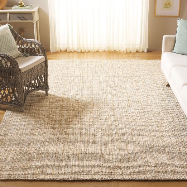 Safavieh Natural Fiber NFB576B Bleach   Ivory Area Rug on Sale