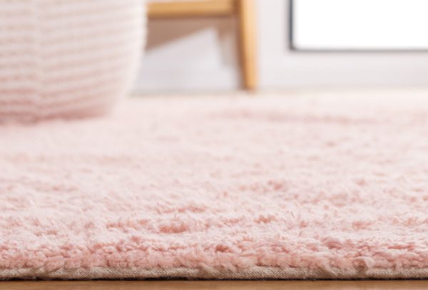 Safavieh Easy Care ECR211U Pink   Ivory Machine Washable Area Rug Online Sale