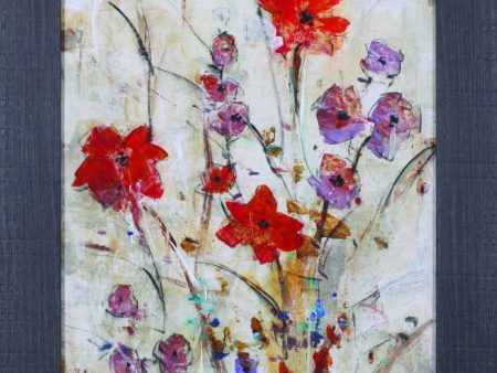 Art Effects Floral Wash I Wall Art by Tim O Toole Discount