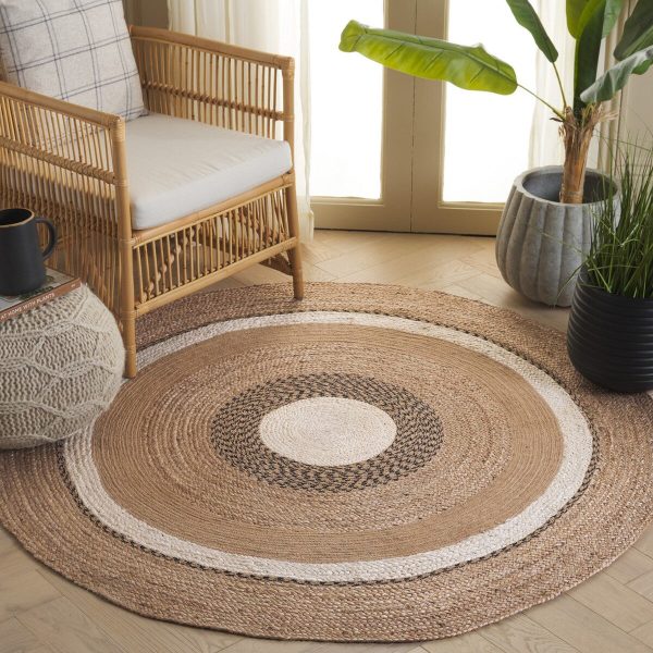 Safavieh Natural Fiber NFB537F   Grey Area Rug on Sale