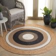 Safavieh Natural Fiber NFB538Z   Black Area Rug Cheap