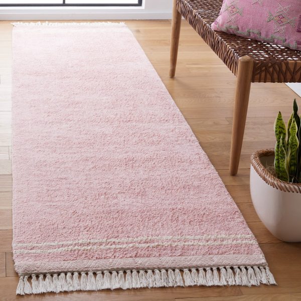 Safavieh Easy Care ECR211U Pink   Ivory Machine Washable Area Rug Online Sale