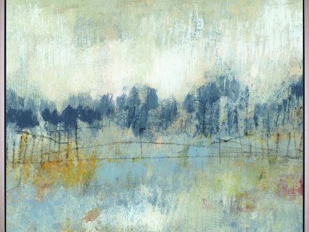 Art Effects Cool Gray Horizon II Wall Art by Jennifer Goldberger Online Hot Sale