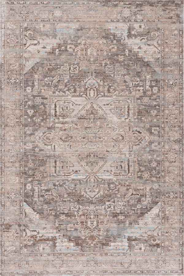 Safavieh Vintage Persian VTP426T Brown   Beige Area Rug Online Sale