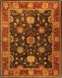 Safavieh Taj Mahal TJM108 Olive   Burgundy Area Rug For Cheap