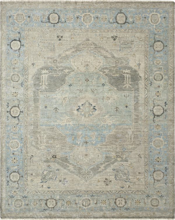 Ancient Boundaries Agerola AGE-1280 Blue Area Rug Hot on Sale