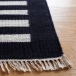 Safavieh Striped Kilim STK806B Beige   Black Area Rug Online