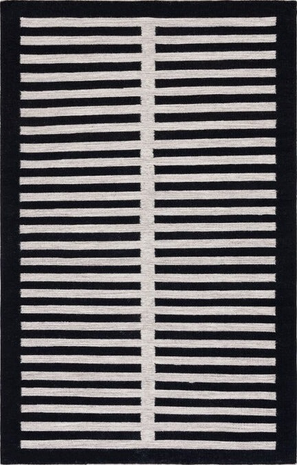 Safavieh Striped Kilim STK806B Beige   Black Area Rug Online