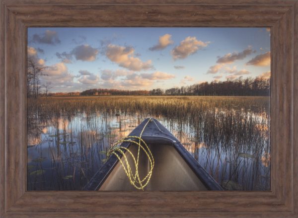 Art Effects Canoeing Down The River Wall Art by Celebrate Life Gallery Online now