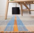 Safavieh Striped Kilim STK701B Beige   Blue Area Rug Online Sale