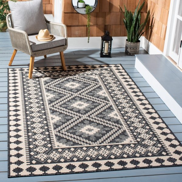 Safavieh Veranda VER099-0451 Ivory   Grey Area Rug Online Sale