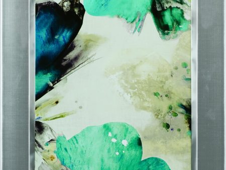 Art Effects Blue Ribbon Blooms II Wall Art by Asia Jensen Online Hot Sale