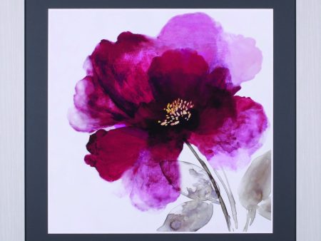 Art Effects Crimson Peony II Wall Art by Asia Jensen For Discount