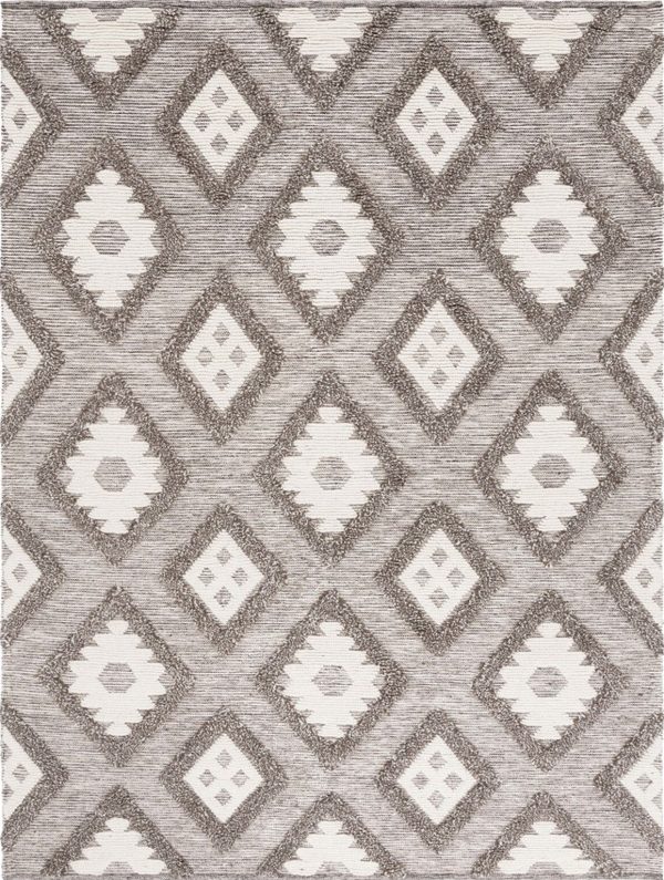 Safavieh Natura NAT203H Dark Grey   Ivory Area Rug Online Sale