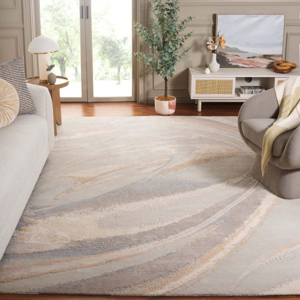 Safavieh Saint Tropez SAT201F Grey   Sage Area Rug Hot on Sale