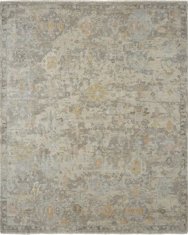 Ancient Boundaries Agerola AGE-1288 Grey Area Rug For Discount