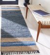 Safavieh Vintage Leather VTL602M Blue   Natural Area Rug Online