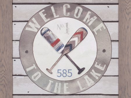 Art Effects Welcome To The Lake II Wall Art by Elizabeth Medley Supply