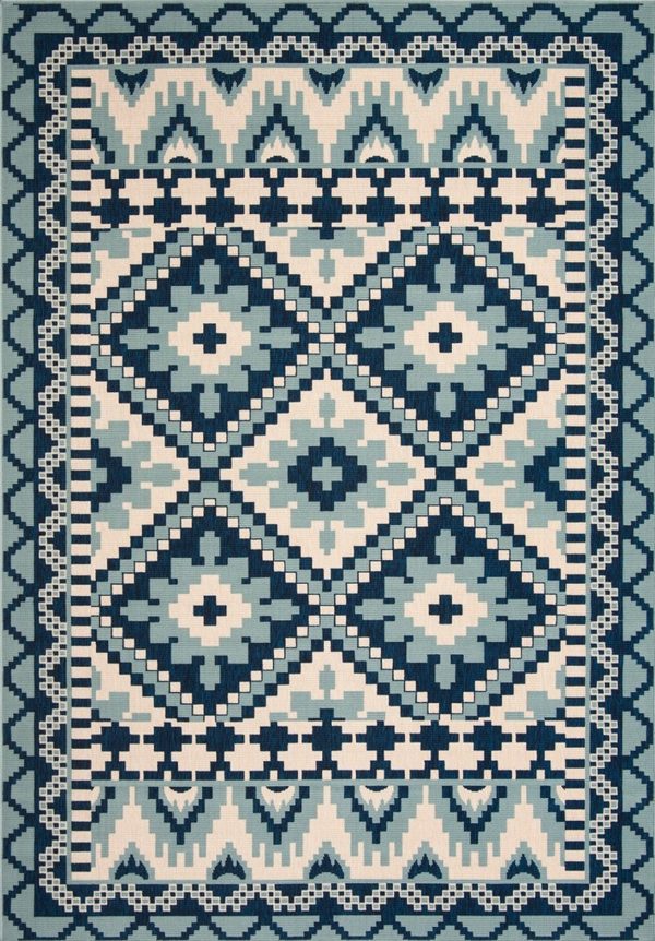 Safavieh Veranda VER096-3934 Turquoise   Blue Area Rug on Sale