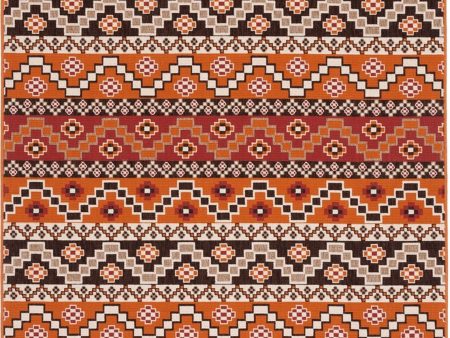 Safavieh Veranda VER095-0334 Rust   Red Area Rug Hot on Sale