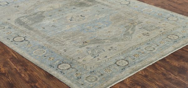 Ancient Boundaries Agerola AGE-1280 Blue Area Rug Hot on Sale