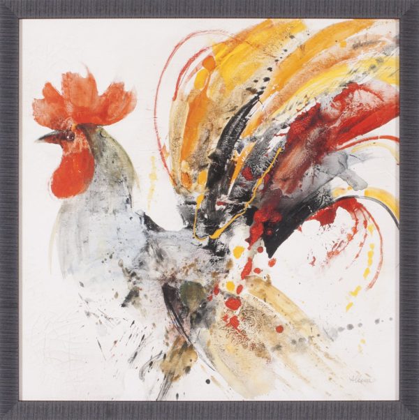 Art Effects Festive Rooster II Wall Art by Albena Hristova Online now