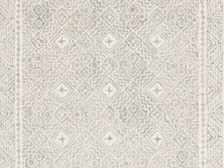 Safavieh Micro-loop MLP803G Silver   Ivory Area Rug on Sale