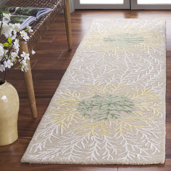 Safavieh Soho SOH257D Beige   Yellow Area Rug Hot on Sale