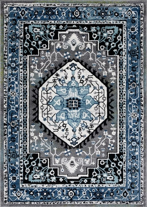 Safavieh Vintage Hamadan VTH264M Blue   Grey Area Rug Online now