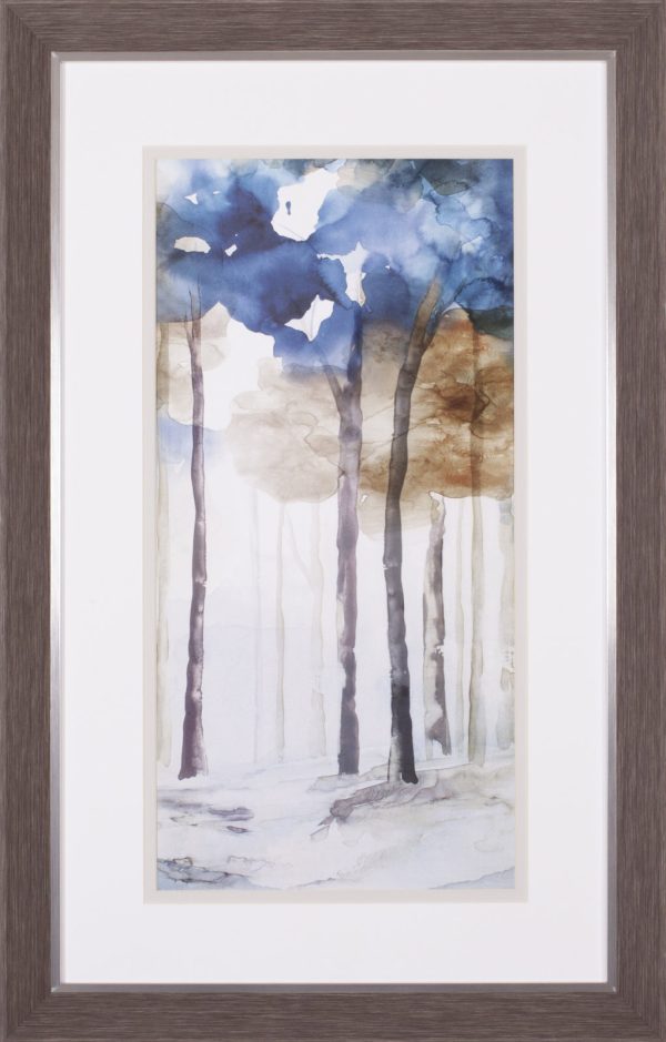 Art Effects In The Blue Forest III Wall Art by Eva Watts Online