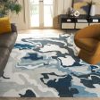 Safavieh Rodeo Drive RD405N Ivory   Navy Area Rug Supply