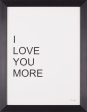 Art Effects I Love You More Wall Art by Jaxn Blvd Discount