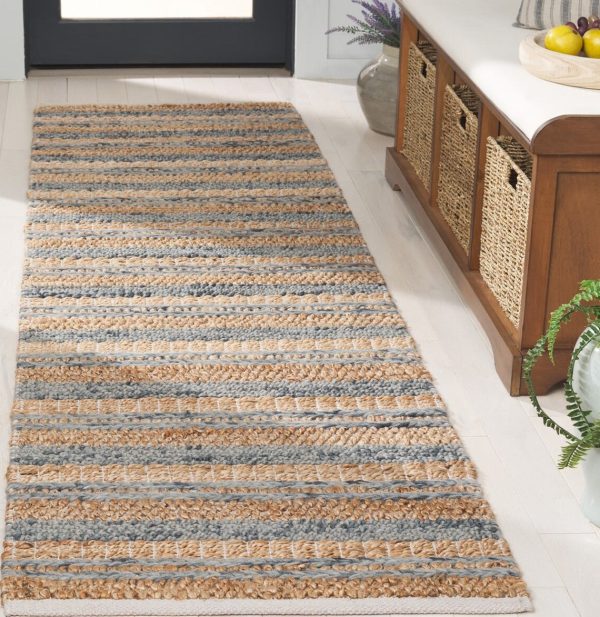 Safavieh Natura NAT501F Natural   Grey Area Rug Fashion