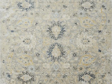 Ancient Boundaries Eden EDE-1376 Grey Area Rug For Sale