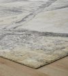 Ancient Boundaries Fortune FOR-1393 Sand Grey Area Rug Online now