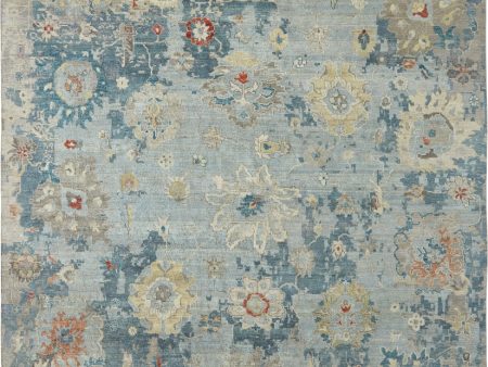 Ancient Boundaries Agerola AGE-1287 Blue Area Rug Online now